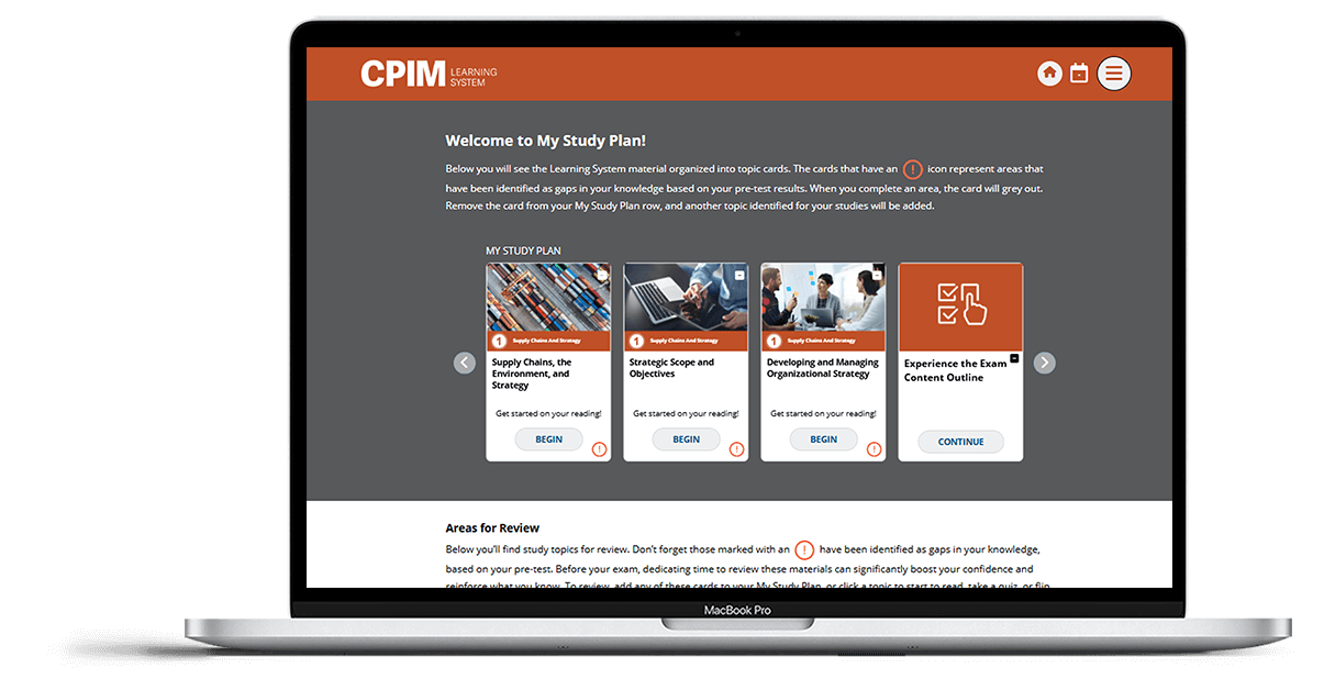 APICS CPIM Certificering behalen via Computer Based Testing